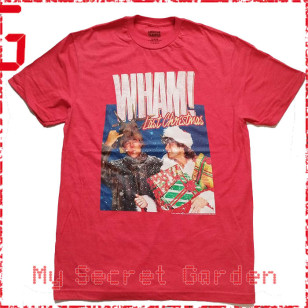 Wham - Last Christmas Chrimuh Official T Shirt ( Men M, L ) ***READY TO SHIP from Hong Kong***